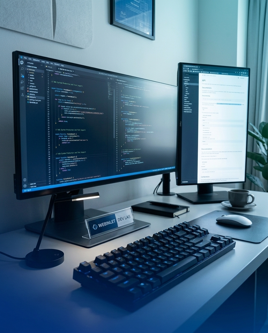 WEBインレットの開発環境